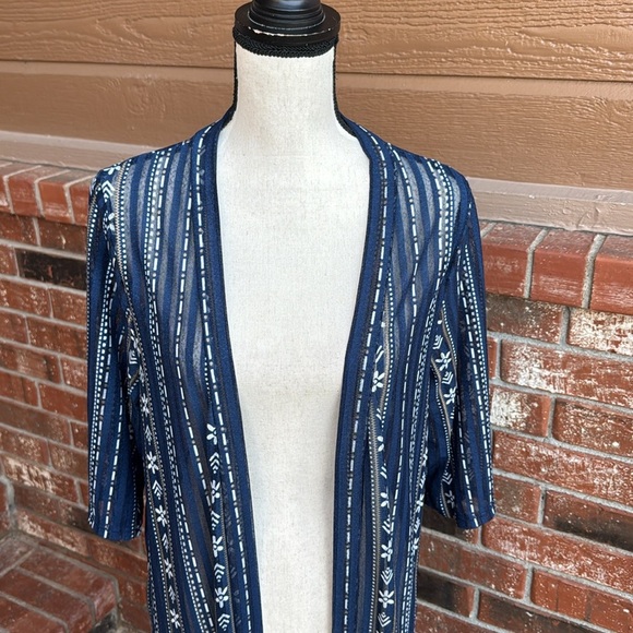 Women's Lightweight Full Length Duster Kimono - check listing for measurements - Picture 2 of 6